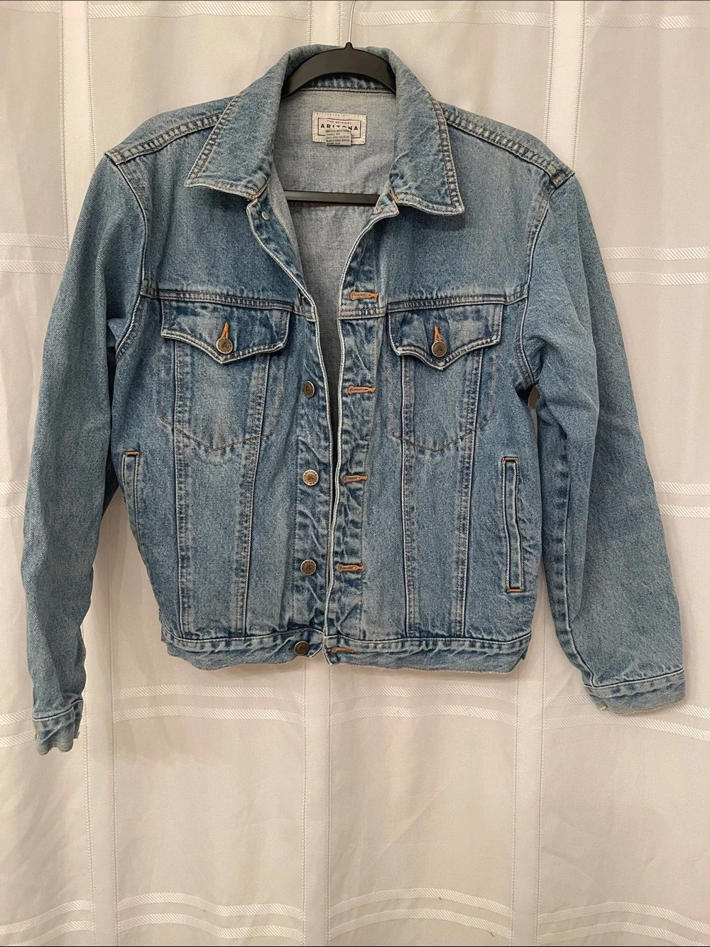Arizona Jean Company Light Blue Denim Jacket - Picture 1 of 12